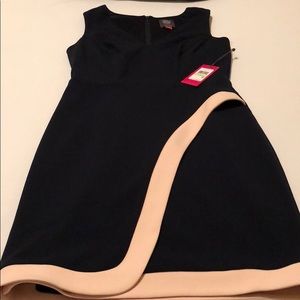 Vince Camuto Navy Dress